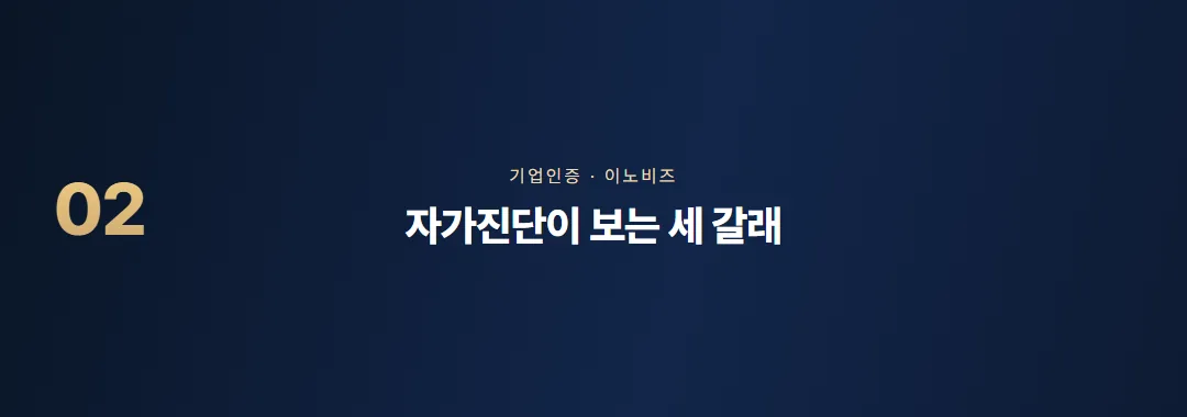 이노비즈 인증조건, 자가진단부터 현장평가까지 준비 순서 — 소제목 2