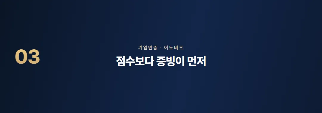 이노비즈 인증조건, 자가진단부터 현장평가까지 준비 순서 — 소제목 3