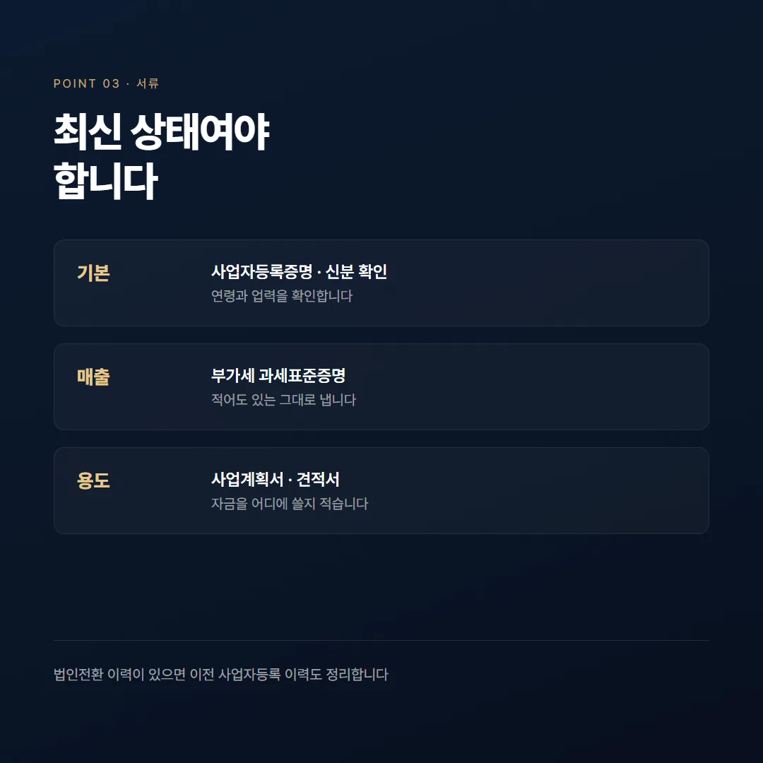 청년전용창업자금 조건과 한도, 일반 자금과 다른 점 — 정리 그림 3